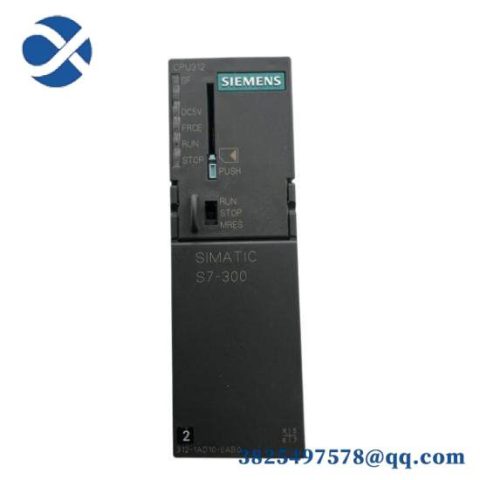 SIEMENS 6ES7312-1AD10-0AA0: Industrial Control Module, High Performance, Precision Engineering