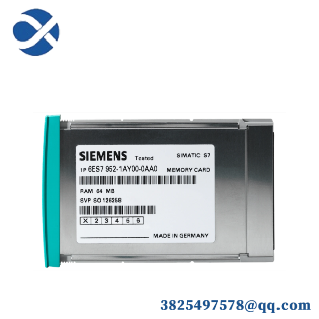 SIEMENS 6ES7952-1AM00-0AA0 RAM MEMORY CARD: Efficient Storage Solution for S7-400 Controllers