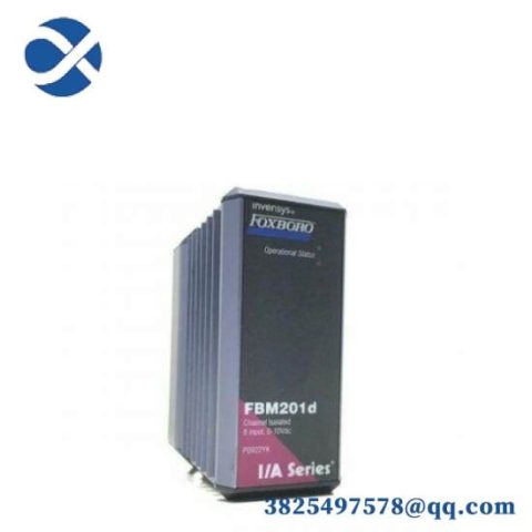 FOXBORO FBM201D P0922YK Control Module, High Precision Industrial Automation Component