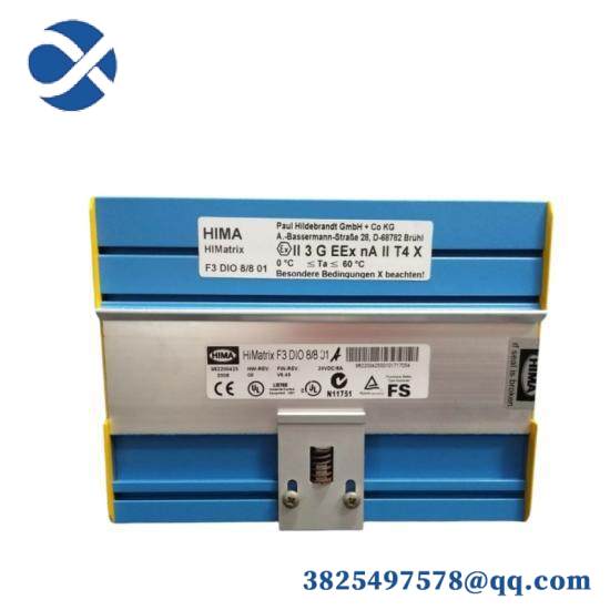 Hima F3 DIO 8/8 01 | Hiamtrix F3 DIO 8/8 01 | Control Module, Industrial Automation