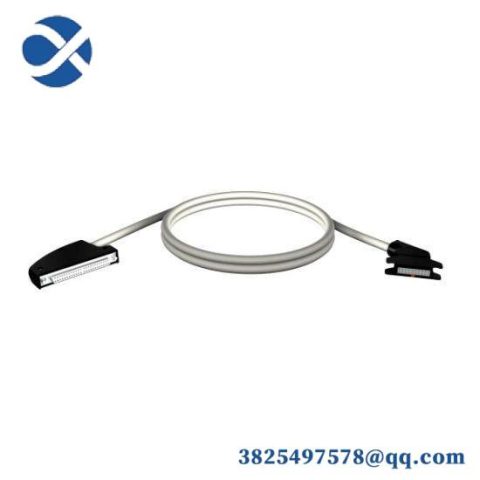 Schneider X80-D BMXFCC103 32-Channel Discrete Input/Output Cable, 1x FCN to 2x HE10, Direct Wiring Compatible with Telefast ABE7 Systems, 1m Length