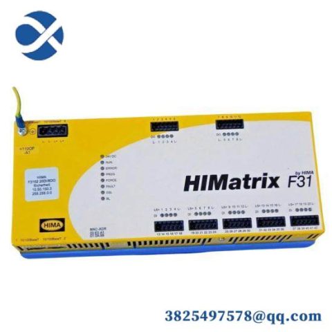 HIMA F3102 PLC Input Module, High Precision Industrial Control Solution