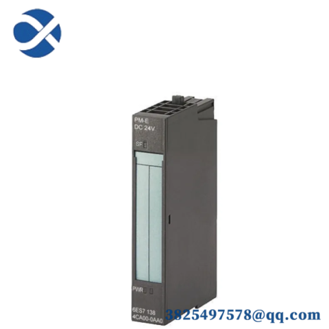 SIEMENS 6ES7138-4CA50-0AB0 Power Module with ProfiSafe - Industrial Automation Components