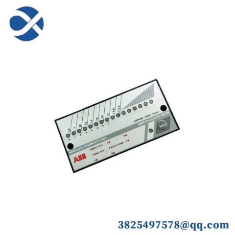 ABB ICST08A9 FPR3335901R1012 - Advanced Analog Input Module for RTD Applications