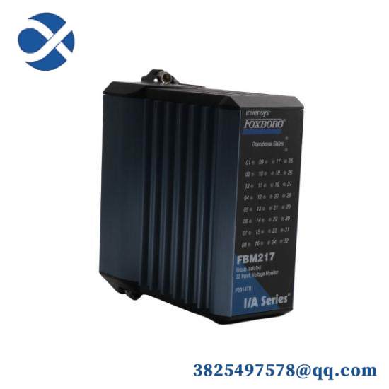fbm217_p0914tr_discrete_input_interface_module_foxboro.jpg Foxboro FBM217 P0914TR - Discrete Input Interface Module